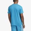 imageadidas Originals Mens Adicolor Classics Trefoil TShirtShock Cyan