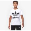 imageadidas Originals Mens Adicolor Classics Trefoil TShirtWhite PaleBlack