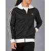 imageadidas Originals Mens Beckenbauer Track TopBlackWhiteTeam Power RedTeam Collegiate Gold