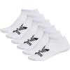 imageadidas Originals Mens Classic Trefoil Superlite No Show Socks 6PairWhiteCoreblack