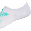 imageadidas Originals Mens Classic Trefoil Superlite Super No Show Socks 6PairGreyHires GreenOrange Rush