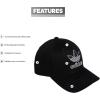 imageadidas Originals Mens Icon 20 Structured Precurve Snapback CapBlackWhite