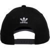 imageadidas Originals Mens Icon 20 Structured Precurve Snapback CapBlackWhite