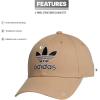 imageadidas Originals Mens Icon 20 Structured Precurve Snapback CapMagic BeigeBlackWhite