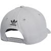 imageadidas Originals Mens Icon 20 Structured Precurve Snapback CapStone GreyBlackWhite