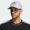 imageadidas Originals Mens Icon 20 Structured Precurve Snapback CapStone GreyBlackWhite