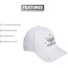 imageadidas Originals Mens Icon 20 Structured Precurve Snapback CapWhiteBlack