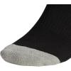 imageadidas Originals Mens Mixed Graphics Cushioned Crew Socks 3PairBlackWhiteHeather Grey