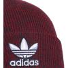 imageadidas Originals Mens Trefoil BeanieOlder ModelBetter ScarletShadow BrownNight Indigo