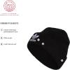 imageadidas Originals Mens Trefoil BeanieOlder ModelBlackWhite 3