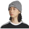 imageadidas Originals Mens Trefoil BeanieOlder ModelBlackwhiteBlackWhite 23