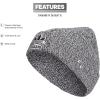 imageadidas Originals Mens Trefoil BeanieOlder ModelBlackwhiteBlackWhite 23