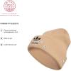 imageadidas Originals Mens Trefoil BeanieOlder ModelMagic BeigeBlack