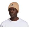 imageadidas Originals Mens Trefoil BeanieOlder ModelMagic BeigeBlack