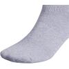 imageadidas Originals Originals Trefoil Quarter Sock 6PackGreyOnix GreyBlack