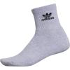 imageadidas Originals Originals Trefoil Quarter Sock 6PackGreyOnix GreyBlack