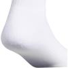 imageadidas Originals Originals Trefoil Quarter Sock 6PackWhiteBlack