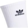 imageadidas Originals Trefoil 6Pair Crew SockWhiteBlack