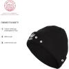 imageadidas Originals Unisex Kids Trefoil BeanieBlackWhite 3