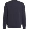 imageadidas Originals UnisexChild Trefoil Crew SweatshirtShadow NavyWhite