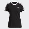 imageadidas Originals Womens 3Stripes TeeBlack