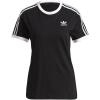 imageadidas Originals Womens 3Stripes TeeBlack