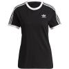 imageadidas Originals Womens 3Stripes TeeBlack