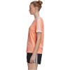 imageadidas Originals Womens 3Stripes TeeChalk CoralWhite