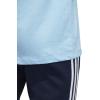 imageadidas Originals Womens 3Stripes TeeClearBlue