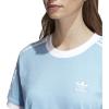 imageadidas Originals Womens 3Stripes TeeClearBlue