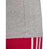 imageadidas Originals Womens 3Stripes TeeMedium Grey