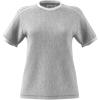 imageadidas Originals Womens 3Stripes TeeMedium Grey Heather