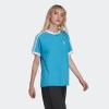 imageadidas Originals Womens 3Stripes TeeSky Rush