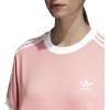 imageadidas Originals Womens 3Stripes TeeTactile Rose