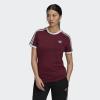 imageadidas Originals Womens 3Stripes TeeVictory Crimson