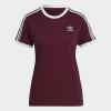 imageadidas Originals Womens 3Stripes TeeVictory Crimson
