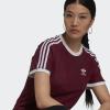 imageadidas Originals Womens 3Stripes TeeVictory Crimson