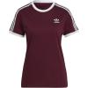 imageadidas Originals Womens 3Stripes TeeVictory Crimson