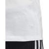 imageadidas Originals Womens 3Stripes TeeWhiteBlackWhite