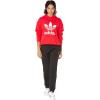 imageadidas Originals Womens Adidas Adicolor Trefoil HoodieVivid Red