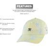 imageadidas Originals Womens Mini Logo Relaxed Adjustable CapAmbient Sky BluePulse YellowBlack