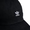 imageadidas Originals Womens Mini Logo Relaxed Adjustable CapBlackWhite
