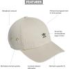 imageadidas Originals Womens Mini Logo Relaxed Adjustable CapClear BrownBlack