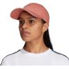 imageadidas Originals Womens Mini Logo Relaxed Adjustable CapMagic Earth RedMagic Earth Red