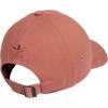 imageadidas Originals Womens Mini Logo Relaxed Adjustable CapMagic Earth RedMagic Earth Red