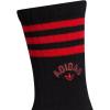 imageadidas Originals Womens Mixed Graphics Cushioned Crew Socks 3PairBlackBetter ScarletWhite