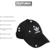 imageadidas Originals Womens Originals Sleek StrapbackBlackWhite