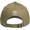imageadidas Originals Womens Originals Sleek StrapbackOrbit GreenWhite