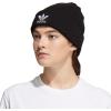 imageadidas Originals Womens Trefoil BeanieBlackWhite 23