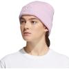 imageadidas Originals Womens Trefoil BeanieOrchid Fusion PurpleWhite